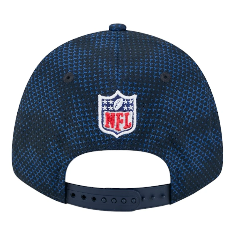 Houston Texans Navy 2024 NFL Sideline New Era 9FORTY Stretch-Snap Hat