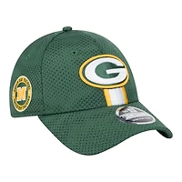 Green Bay Packers Green 2024 NFL Sideline New Era 9FORTY Stretch-Snap Hat