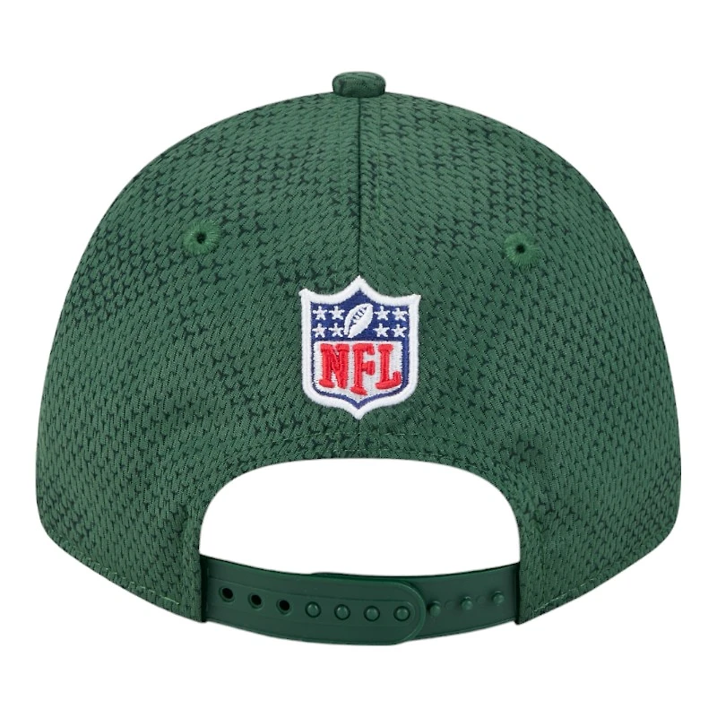Green Bay Packers Green 2024 NFL Sideline New Era 9FORTY Stretch-Snap Hat
