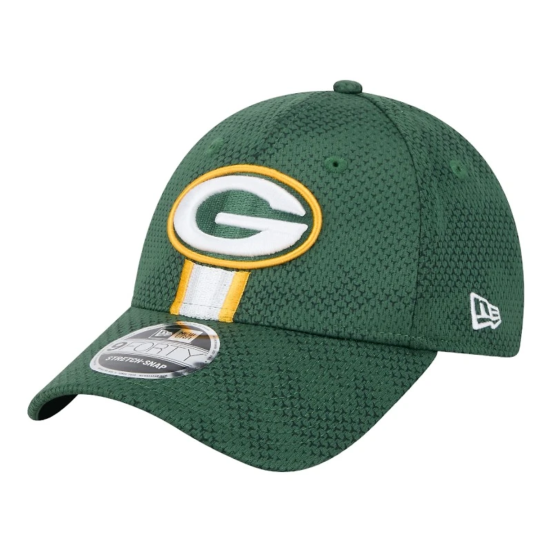 Green Bay Packers Green 2024 NFL Sideline New Era 9FORTY Stretch-Snap Hat