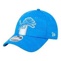 Detroit Lions Blue 2024 NFL Sideline New Era 9FORTY Stretch-Snap Hat