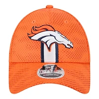 Denver Broncos Orange 2024 NFL Sideline New Era 9FORTY Stretch-Snap Hat