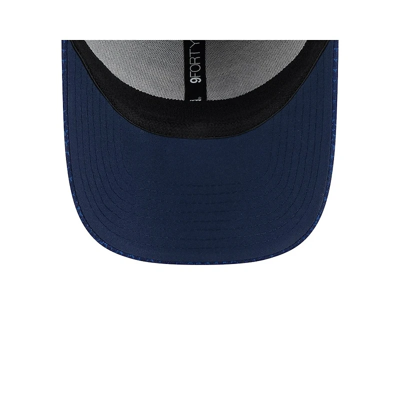 Dallas Cowboys Navy 2024 NFL Sideline New Era 9FORTY Stretch-Snap Hat