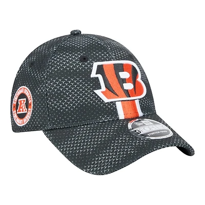 Cincinnati Bengals Black 2024 NFL Sideline New Era 9FORTY Stretch-Snap Hat