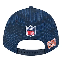 Chicago Bears Navy 2024 NFL Sideline New Era 9FORTY Stretch-Snap Hat