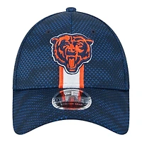Chicago Bears Navy 2024 NFL Sideline New Era 9FORTY Stretch-Snap Hat