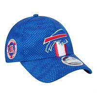 Buffalo Bills Royal Blue 2024 NFL Sideline New Era 9FORTY Stretch-Snap Hat