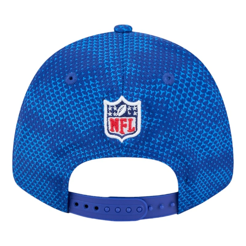 Buffalo Bills Royal Blue 2024 NFL Sideline New Era 9FORTY Stretch-Snap Hat