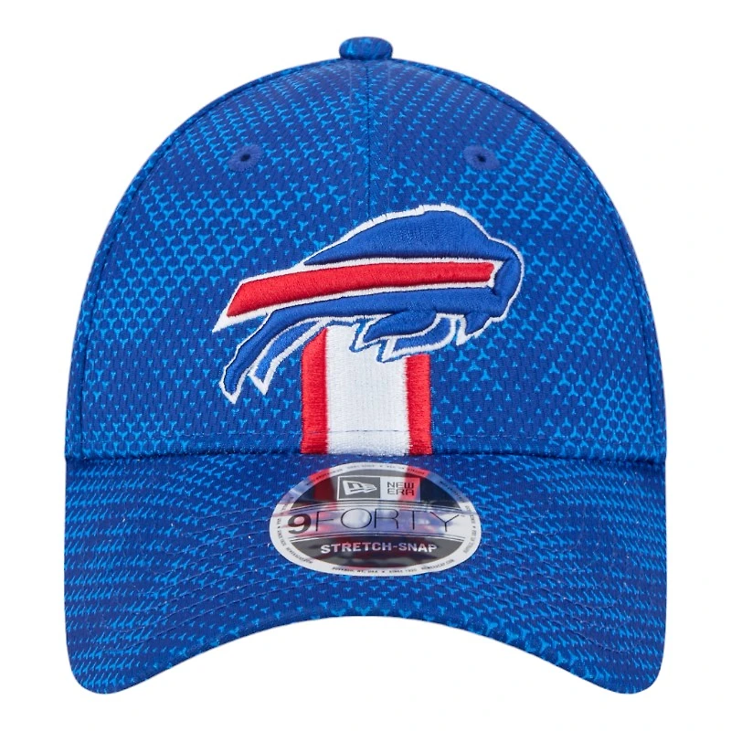 Buffalo Bills Royal Blue 2024 NFL Sideline New Era 9FORTY Stretch-Snap Hat