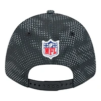 Baltimore Ravens Black 2024 NFL Sideline New Era 9FORTY Stretch-Snap Hat