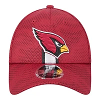 Arizona Cardinals Red 2024 NFL Sideline New Era 9FORTY Stretch-Snap Hat