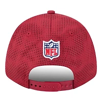 Arizona Cardinals Red 2024 NFL Sideline New Era 9FORTY Stretch-Snap Hat