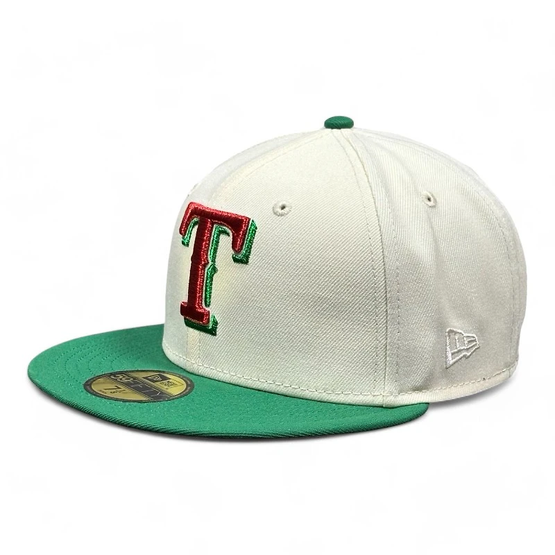 Texas Rangers Chrome and Green 1995 ASG Patch Gray UV New Era 59FIFTY Fitted Hat