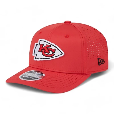 Kansas City Chiefs Classic Red New Era 9SEVENTY Stretch Snapback Hat
