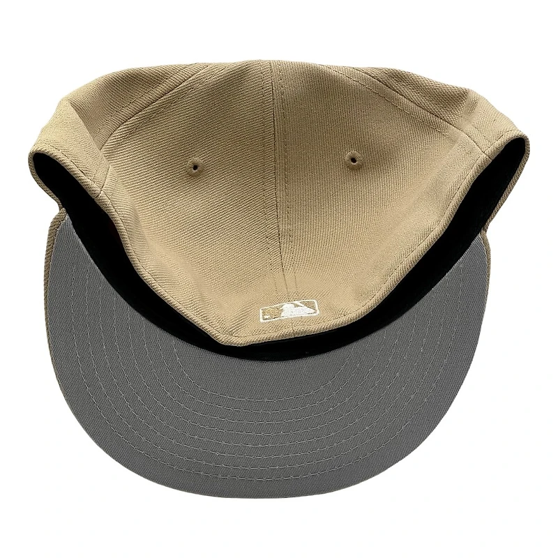 St. Louis Cardinals Tan Arch Patch Gray UV New Era 59FIFTY Fitted Hat