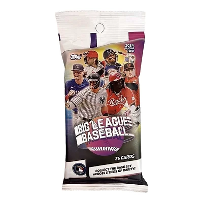 2024 Topps Big League Baseball Trading Card Value Pack Fat Pack