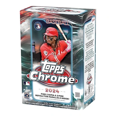 2024 Topps Chrome Baseball Factory Sealed Trading Card Value Box