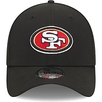 San Francisco 49ers Black Basic New Era 39THIRTY Flex Fit Hat
