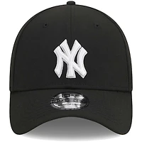New York Yankees Black Basic Era 39THIRTY Flex Fit Hat