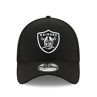 Las Vegas Raiders Black Basic New Era 39THIRTY Flex Fit Hat