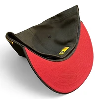 Los Angeles Dodgers Black and Gold USC Patch Red UV New Era 59FIFTY Fitted Hat