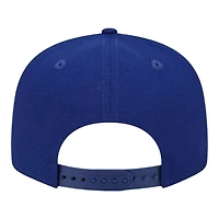 Youth Los Angeles Dodgers Royal Blue Wordmark Script New Era 9FIFTY Snapback Hat