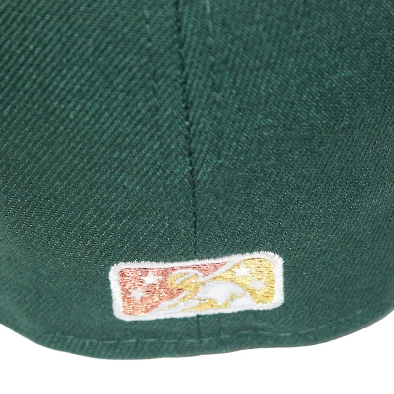 Tacoma Rainiers Green "Earth - FHN Elements Pack" Pacific League Patch Gray UV New Era 59Fifty Fitted Hat
