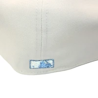 Los Angeles Angels Cream and Icy Blue "Air - FHN Elements Pack" 1967 All Star Game Patch Gray UV New Era 59Fifty Fitted Hat