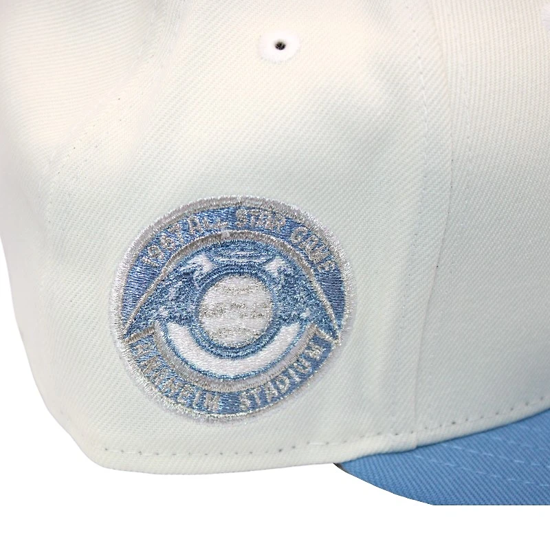 Los Angeles Angels Cream and Icy Blue "Air - FHN Elements Pack" 1967 All Star Game Patch Gray UV New Era 59Fifty Fitted Hat