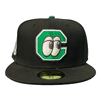 Chattanooga Lookouts Black and Green Southern League Patch UV New Era 59FIFTY Fitted Hat