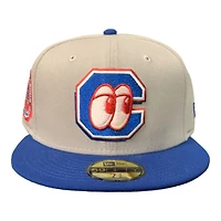 Chattanooga Lookouts Gray and Royal Blue Southern League Patch UV New Era 59FIFTY Fitted Hat