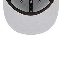 Dallas Cowboys Black and White Super Bowl XXVII NFL New Era 59FIFTY Fitted Hat