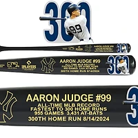 Aaron Judge Fastest to 300 Career Home Runs Maple Art Bat