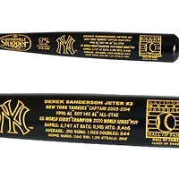 Derek Jeter Big Time Bats Hall of Fame Louisville Slugger Bat