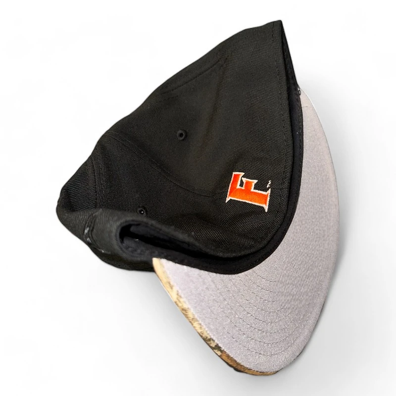 Florida Gators Black and Realtree Camo 2006 National Champs Patch Gray UV NCAA New Era 59FIFTY Fitted Hat