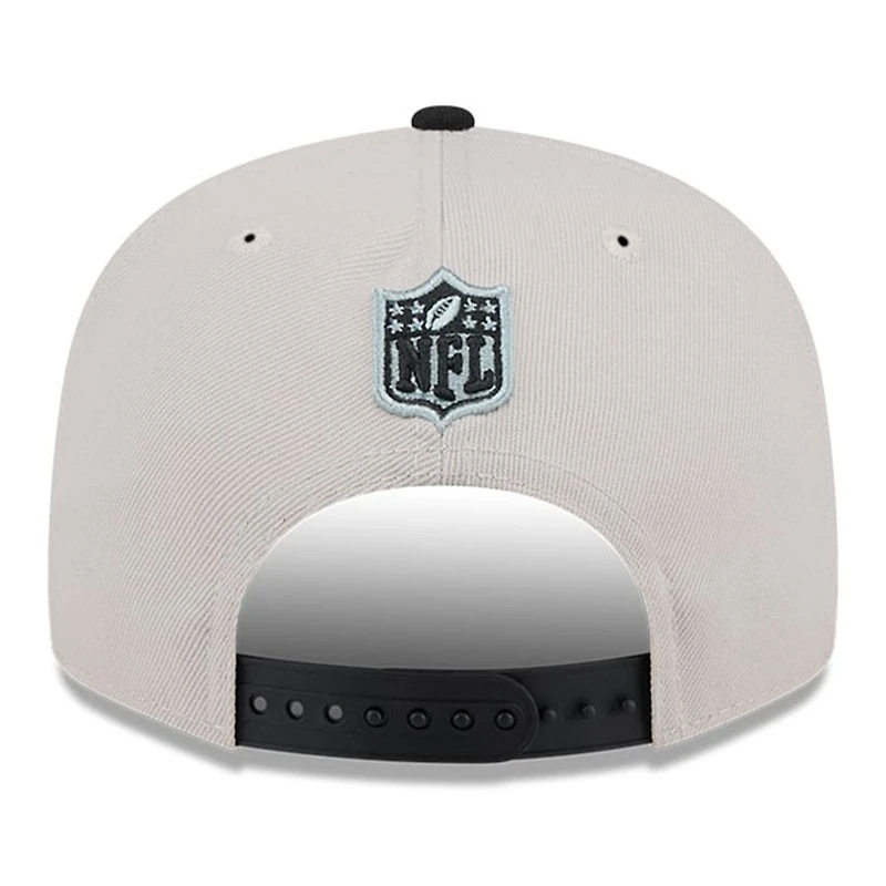 Las Vegas Raiders 2024 Sideline Historic Stone Gray New Era 9FIFTY Snapback Hat