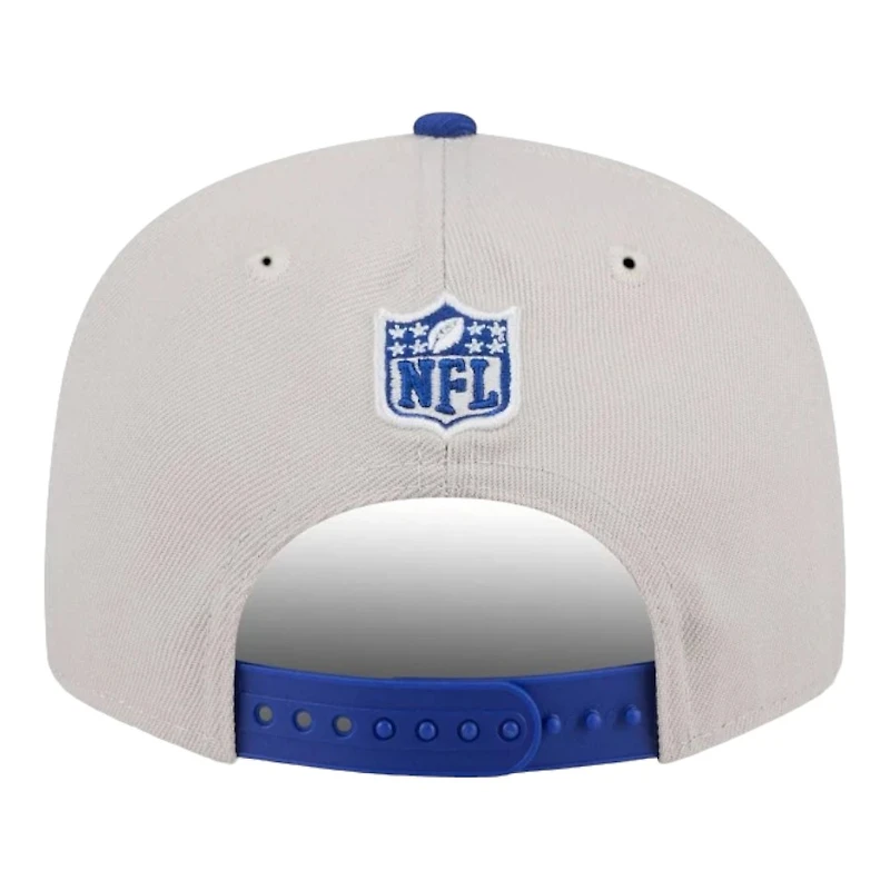 Los Angeles Rams 2024 Sideline Historic Stone Gray New Era 9FIFTY Snapback Hat