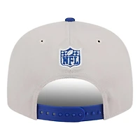 Los Angeles Rams 2024 Sideline Historic Stone Gray New Era 9FIFTY Snapback Hat