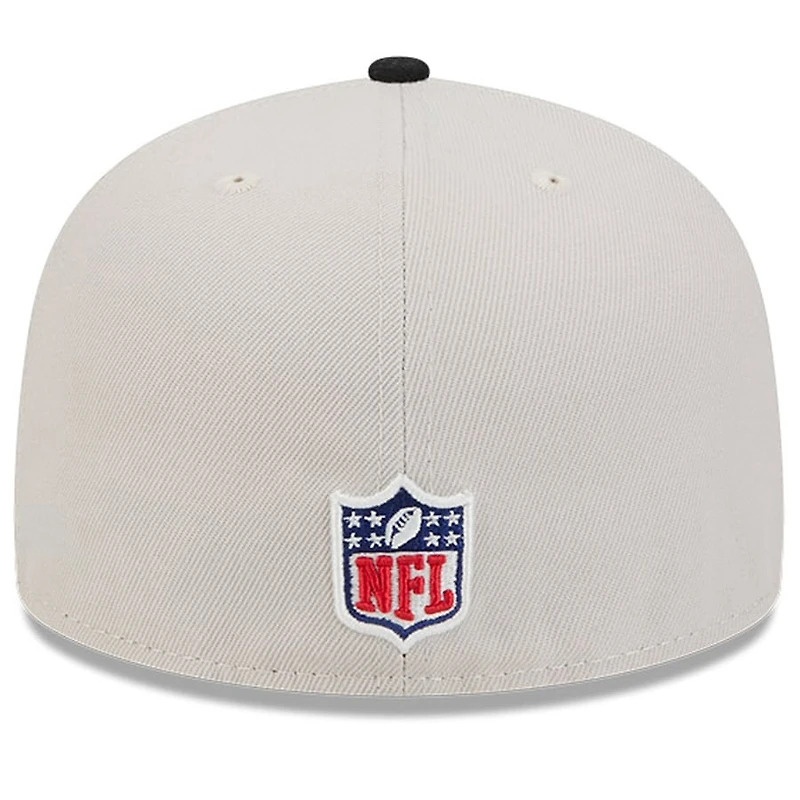 New Orleans Saints 2024 Sideline Historic Stone Gray Era 59FIFTY Fitted Hat