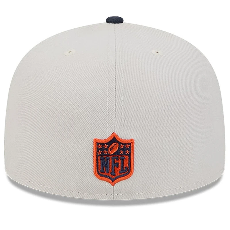 Chicago Bears 2024 Sideline Historic Stone Gray New Era 59FIFTY Fitted Hat