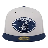 Dallas Cowboys 2024 Sideline Historic Stone Gray New Era 59FIFTY Fitted Hat