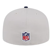 Dallas Cowboys 2024 Sideline Historic Stone Gray New Era 59FIFTY Fitted Hat