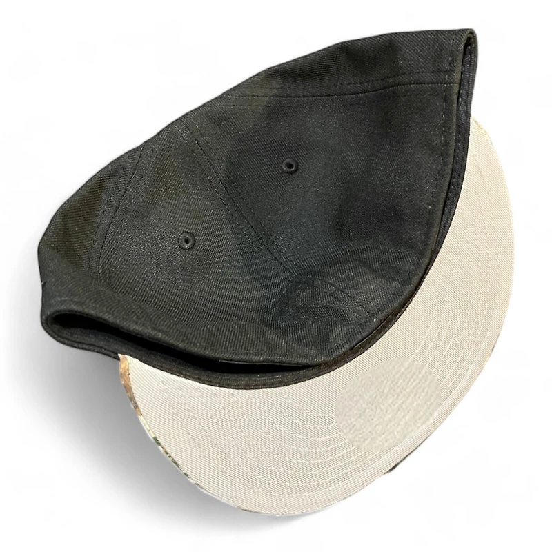 Los Angeles Dodgers Black and Realtree Upside Down LA Side Batty Gray UV New Era 59FIFTY Fitted Hat