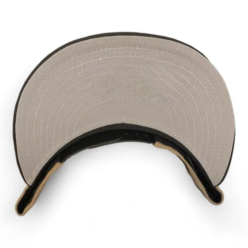 Las Vegas Raiders Khaki and Black Sugar Skull New Era 9FIFTY Snapback Hat