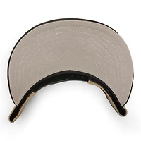 Las Vegas Raiders Khaki and Black Sugar Skull New Era 9FIFTY Snapback Hat