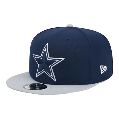 Dallas Cowboys Navy and Gray Basic NFL New Era 9FIFTY Snapback Hat
