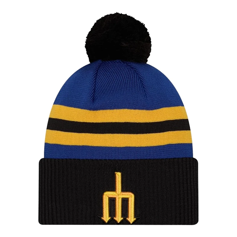 Seattle Mariners City Connect New Era Knit Beanie Hat