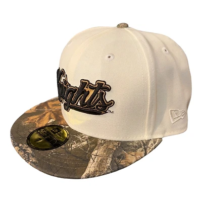 UCF Knights Chrome and Realtree Gray UV NCAA New Era 59FIFTY Fitted Hat
