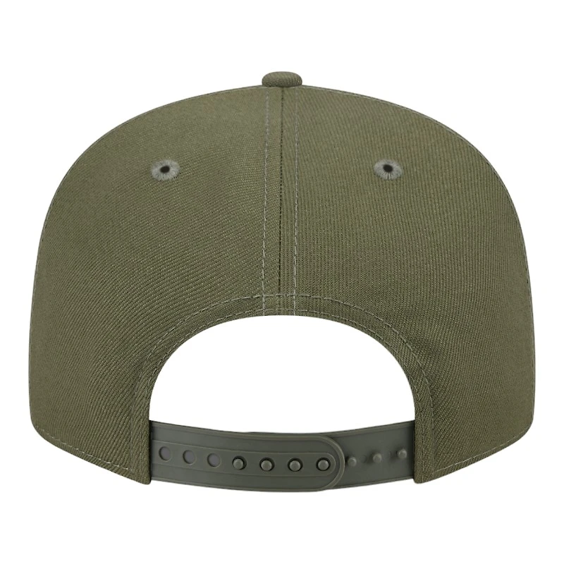 Chicago Bulls Olive Green Basic NBA New Era 9FIFTY Snapback Hat
