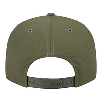 Chicago Bulls Olive Green Basic NBA New Era 9FIFTY Snapback Hat